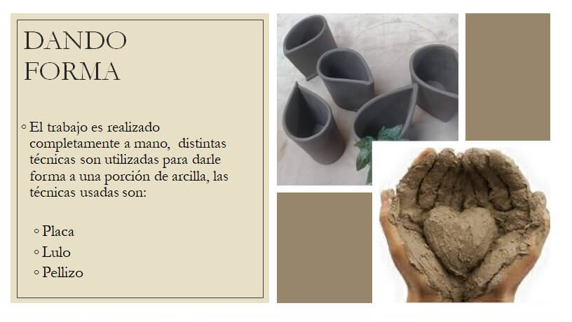 ama ceramica, artesania chilena, jarrones, platos, ceniceros